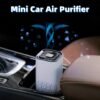 Portable Car Air Purifier with Ionizer – Removes Smoke, Odors & Dust